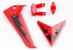 SYMA S107G-03A-Tail decoration red - Farokrész díszítő elemek piros
