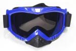 Motoroy WB B-03 Cross Szemüveg Sötét Plexivel (Kék)