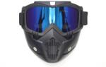 Motoroy WB A-03 Szemüveg / Maszk (Színes plexivel)