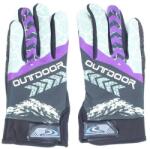 Motoroy Textil motoros kesztyű YD Outdoor (Fekete - Lila - Kék)