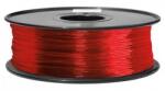 ezPrint 3D filament 1, 75 mm TPU rubber gumi átlátszó piros 800g