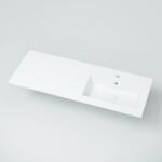 MARMY BERGAMO SLIM 120x46 cm jobbos mosdó, fehér 80 8209 12 21 10 (80 8209 12 21 10)