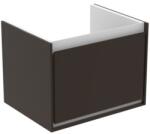 Ideal Standard Connect Air Cube 53 cm fali mosdótartó szekrény 1 fiókkal, matt sötétbarna E0846VY (E0846VY)