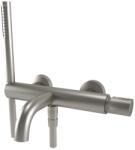 Bugnatese Moon kádcsaptelep zuhanyszettel, szálcsiszolt nikkel szín 7202NS (7202NS)