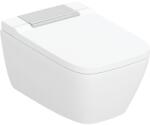 Geberit AquaClean Sela Square komplett higiéniai berendezés, fali WC, fényes króm betét 146.250. 21.1 (146.250.21.1)