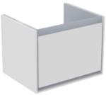 Ideal Standard Connect Air Cube 53 cm fali mosdótartó szekrény 1 fiókkal, fehér/szürke E0846KN (E0846KN)