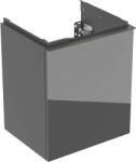 Geberit Acanto 45 cm alsó szekrény kézmosóhoz, üveg láva 503.002. JK. 2 (503.002.JK.2)