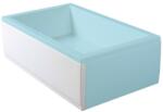 POLYSAN Sapho POLYSAN DEEP PLAIN 120 cm balos előlap, fehér 83666 (83666)