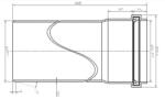 Brilon csõ PPs 80mm hossz. : 500mm PCS80500 (PCS80500)