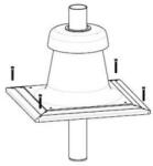 Brilon kürtõ fedél KF60 (KF60)