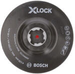 Bosch X-LOCK 125mm Hook taler cauciuc pentru disc fiber (2608601722)