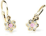 Cutie Jewellery Cercei pentru copii din aur C2149-10-X-1 roz