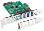 Lanberg PCE-US3-004 csatlakozókártya/illesztő Belső USB 3.2 Gen 1 (3.1 Gen 1) (PCE-US3-004) - easy-shop