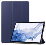 Gigapack Samsung Galaxy Tab S9 LTE (SM-X716) tok álló, (aktív flip, trifold asztali tartó funkció, s pen tartó) sötétkék (GP-147034)