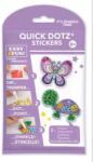 Diamond Dotz Diamond Dotz: Big Dotz matricakészítő készlet, 2 db - Pillangó és teknős (DTZ8.001) - jateknet