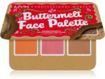 NYX Professional Makeup Holiday Buttermelt paletta arcra árnyalat Light/Medium 3x4 g