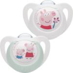Nuk Star Peppa Pig cumi 0-6 m 2 db