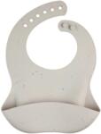 Canpol Силиконов лигавник с джоб Canpol - Dots, сив (51/029_grey) - ozone