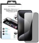 Lemontti Folie protectie Lemontti Sticla Privacy Full Fit pentru iPhone 16 Negru (LEMFSPFIXVIN)