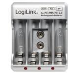 LogiLink akkumulátor töltő szürke (PA0168) (PA0168)