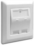 Delock 86202 Keystone fali aljzat - 2 port (86202) (86202)