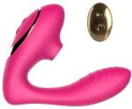 Tracy's Dog 2 - léghullámos 2in1 vibrátor (pink) - vagyaim