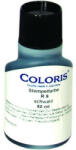 COLORIS Bélyegzőfesték, 50 ml, ipari, univerzális, COLORIS R9, fekete (IC04320201) (04320201)