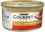 Purina Hrana umeda pentru pisici Purina Gourmet Gold Savoury Cake, Vita si rosii, 85g (12417807)