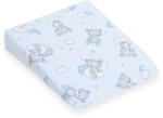 New Baby Baba párna huzat- ék alakú New Baby BASIC fehér 30x37 cm bear blue