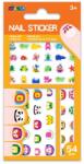 AVENIR Stickere pentru unghii fosforescente - Animale salbatice (NA198173) - ookee