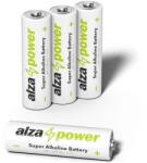 AlzaPower Super Alkaline LR6, AA, 4 db (APW-BAA04BX)