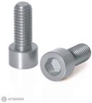 XLC BC-X02 Alu csavarok kosárhoz 2 db, szürke