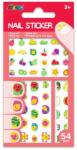 AVENIR Stickere pentru unghii fosforescente - Fructe (NA198175) - ookee