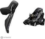 Shimano Dura-Ace Di2 ST-R9270/BR-R9270 váltó/hidraulikus fékkar, 12-seb. , jobb, Flat Mount, 1 700 mm-es fékcső
