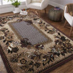  BCF Alfa 01 - Barna Virágmintás Szőnyeg - 180x250 cm (ALF-01-BROWN-180X250)