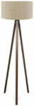 Pakketo PWL-1059 Lampa de podea Î140xL38cm. cu Soclu pentru Bec E27 Bej (202-000005)