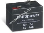 Multipower Ólom akku 6V 2Ah Multipower típus MP2-6