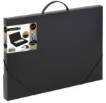 Viquel Folder, cauciuc, 30 mm, A3, PP, VIQUEL "Creativ Gallery", negru (092621-05)