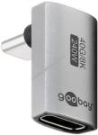 Goobay USB-C adapter függőleges 90° - A készlet erejéig!