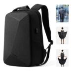 Mark Ryden hátizsák / hátizsák kompatibilis 15, 6" -os laptoppal, 20 literes kapacitás, TSA zár, USB port, teljes vízálló, lopásgátló rendszer, uniszex, tágas, fekete (MR4920)