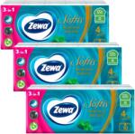 Zewa Softis 4 rétegű Papír zsebkendő - Menthol Breeze 30x9db