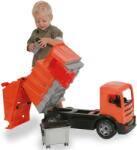 LENA GIGA TRUCKS garbage truck, toy vehicle (orange) (02166EC) - pcone Papusa