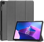 Gigapack Lenovo Tab M10 GIGAPACK Tok álló, bőr hatású aktív FLIP, asztali tartó, SÖTÉTSZÜRKE GP-138229 (GP-138229)