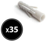Handy Műanyag Tipli - 6x35 mm - 35 db (ORB-12102)