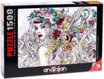 Anatolian Puzzle Anatolian din 1500 de piese - Puterea florilor, Gratziana Zielinska (P4549) Puzzle