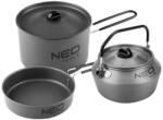 NEO TOOLS Tools Túrafőzőkészlet - 3 részes - Alumínium (MCTART-63-145)