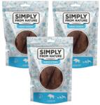 Simply from Nature Meat Strips Vadhús csíkok kutyáknak 3x80 g