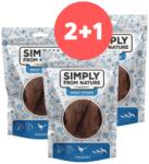 Simply from Nature Húscsíkok Fácán húscsíkok kutyáknak 2 x 80g + 80g INGYENES