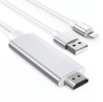 Choetech Lightning to HDMI Cable and Charging Function - кабел за свързване и зареждане от Lightning към HDMI за мобилни устройства с Lightning (бял)
