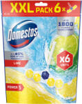 Domestos Power5 WC frissítő blokk Lime (6x50g) (8720182924421)